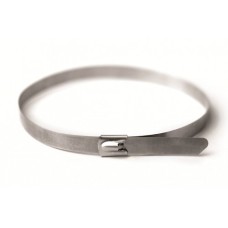 Хомут из нержавеющей стали AISI 316 8х500 (30 шт) (27615): Хомут из нержавеющей стали