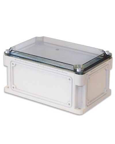 Корпус RAM box 400х200х160, высота крышки 35 мм, IP67 (542311). Корпус с фланцами и прозрачной крышкой, без монтажной платы. ДКС в Арзамасе
