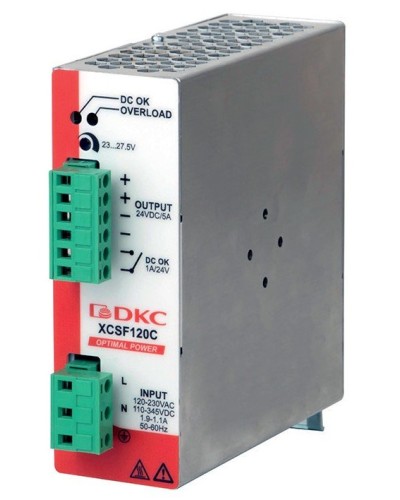 Источник питания однофазный, 120Вт, 2.5А, 48В (XCSF120DP). Источник питания OPTIMAL POWER однофазный, с ORing диодом. ДКС в Арзамасе
