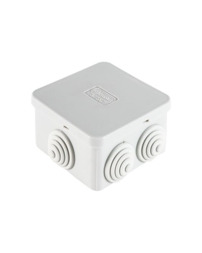 Коробка JBS070 70х70х40, 6 вых., IP44, серая (44056). Коробка монтажная. Экопласт в Арзамасе