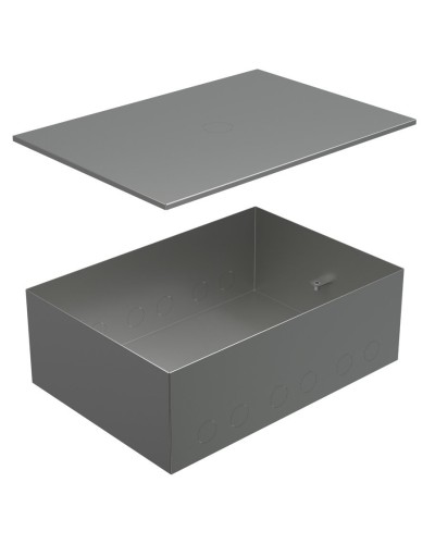 Коробка металлическая с крышкой для заливки в пол BOX/6-8 (70161): Коробка металлическая с крышкой для заливки в пол 249,6х167,6х75мм, для люков 70062, 70082 в Арзамасе