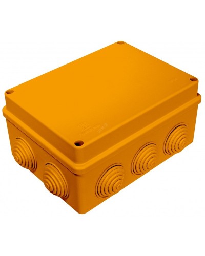 Коробка JBS150 150х110х70, 10 вых., 8P (1,5…6мм²) (43229HF): Коробка монтажная, огнестойкая, без галогена в Арзамасе