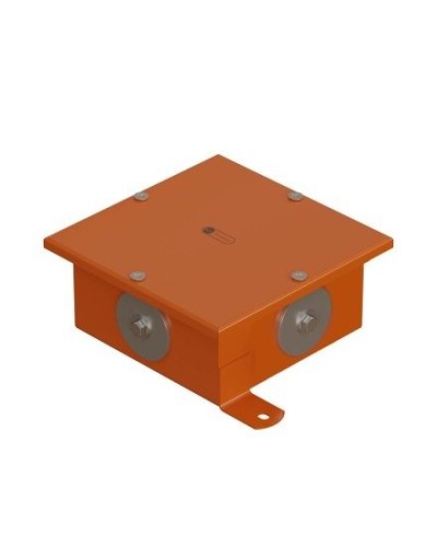 Коробка SMB120 металлическая 120х120х60, 4 металлических заглушки (56004S). Коробка, 4 металлические заглушки. Экопласт в Арзамасе