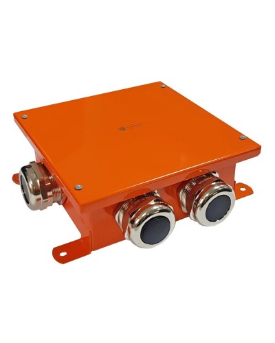 Коробка SMB165 металлическая 164х164х65, 9P (0,15-2,5 мм²) (56059). Коробка, огнестойкая. Экопласт в Арзамасе