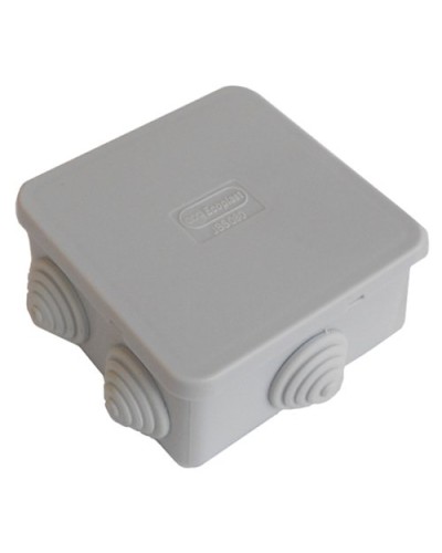 Коробка JBS080 85х85х50, 6 вых., IP44, белая (44066W-1). Коробка монтажная. Экопласт в Арзамасе