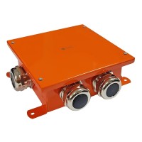 Коробка SMB165 металлическая 164х164х65, 10P (0,15-2,5 мм²) (56069). Коробка, огнестойкая. Экопласт