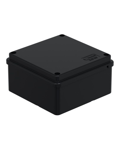 Коробка BJB/JBS100 100х100х55, IP56, черная (44057BL-1). Коробка монтажная. Экопласт в Арзамасе