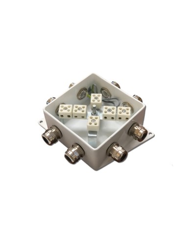 КМ-О (12к*6,0)-IP66-120х120, три ввода: Коробка монтажная огнестойкая в Арзамасе