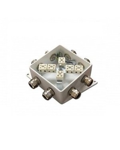 КМ-О (12к*10,0)-IP66-120х120, два ввода: Коробка монтажная огнестойкая в Арзамасе