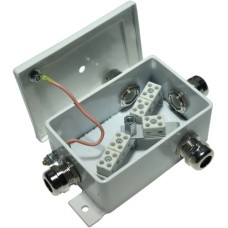 КМ-О (12к)-IP66-d, два ввода: Коробка монтажная огнестойкая