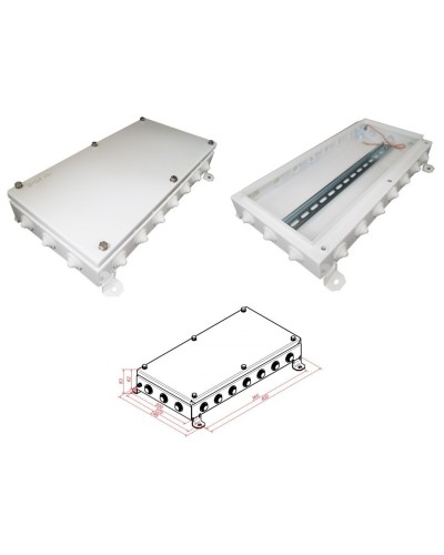 КМ IP55-2040. Коробка монтажная электротехническая. Гефест в Арзамасе