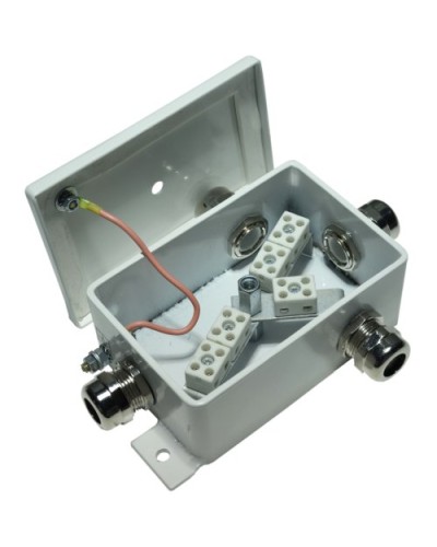 КМ-О (12к)-IP66-d, три ввода: Коробка монтажная огнестойкая в Арзамасе