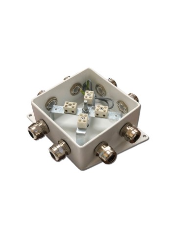 КМ-О (8к)-IP66-120х120, шесть вводов: Коробка монтажная огнестойкая в Арзамасе