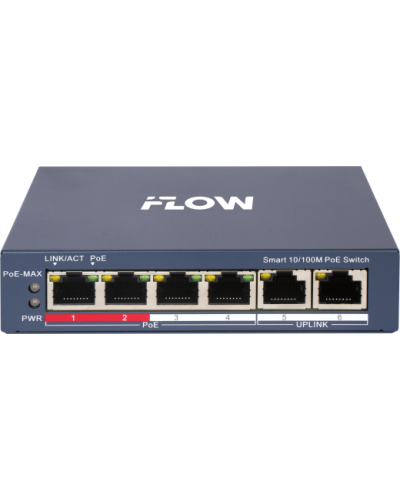 F-SW-EM206POE-VM. Коммутатор с POE. i-FLOW в Арзамасе