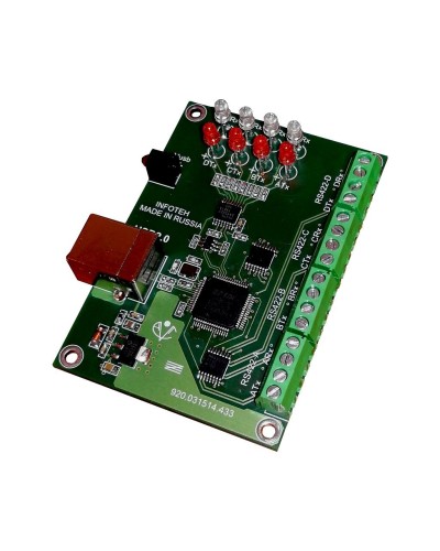 AVT-USB/4RS422. Промышленный преобразователь USB в RS-422. Инфотех в Арзамасе