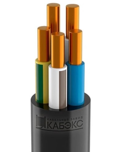 ППГнг(А)-HF 5х10 ОК (N PE) 0,66кВ Кабэкс (ТХМ00132588). Кабель силовой, не распространяющий горение, не содержащих галогенов. Кабэкс в Арзамасе
