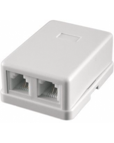 STK-RJ-45(8P8C), CAT.6, 2 выхода, Dual IDC компьютерная розетка: Розетка компьютерная 2 выхода в Арзамасе