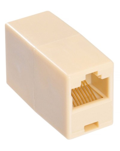 RJ-45 (розетка)-RJ-45 (розетка) (бежевый): Разъем распределительный в Арзамасе
