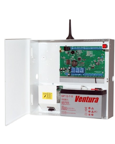 S632-2GSM-BK25-W (S632-2GSM-BK), Бокс-комплект под 7Ач, белый. Устройство оконечное объектовое приемно-контрольное c GSM коммуникатором. Проксима в Арзамасе