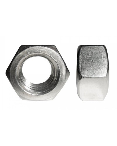 Гайка шестигранная нержавеющая (А2) M8 (DIN 934) (500 шт) (PR08.7456). Гайка шестигранная нержавеющая (А2). Промрукав в Арзамасе