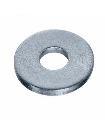 Шайба с широкими полями (кузовная) оцинкованная M12 (DIN 9021) (100 шт) (PR08.3927). Шайба с широкими полями. Промрукав в Арзамасе