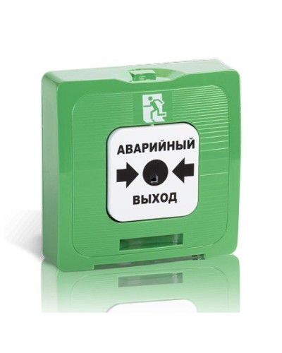ИР 513-10 исп.1 АВАРИЙНЫЙ ВЫХОД (зелёный). Элемент дистанционного управления. Рубеж в Арзамасе