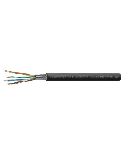 СПЕЦЛАН SF/UTP Cat 5e ZH нг(А)-HF 4х2х0,52. Кабель «витая пара» (LAN) для структурированных систем связи. Спецкабель в Арзамасе