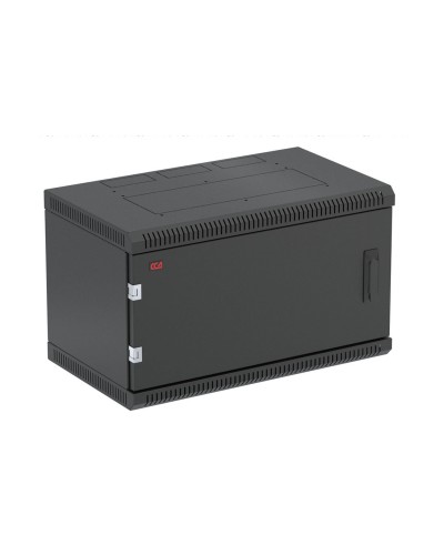 ШТ-НСр-6U-600-650-М-Ч (130411-01833). Шкаф телекоммуникационный 19 настенный 6U. ССД (Связьстройдеталь) в Арзамасе