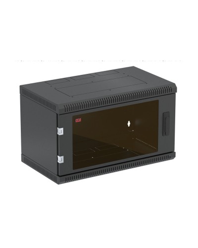ШТ-НСр-6U-600-650-С-Ч (130411-01835). Шкаф телекоммуникационный 19 настенный 6U. ССД (Связьстройдеталь) в Арзамасе