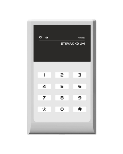 STEMAX KD Livi (серый). Беспроводная кнопочная кодовая панель. Стелс НПП в Арзамасе
