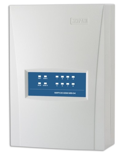 Мираж-GSM-M8-04. Устройство оконечное объектовое приемно-контрольное c GSM коммуникатором. Стелс НПП в Арзамасе