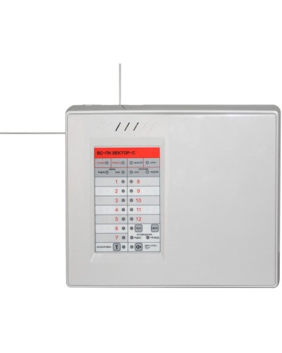 ВС-ПК ВЕКТОР-С (Wi-Fi + GE (GSM+Ethernet)). Прибор приемно-контрольный и управления охранно-пожарный адресный радиоканальный со встроенным коммуникатором GSM. Версет в Арзамасе
