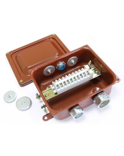 ККМА-10 У2 IP54 (zeta30372). Коробка клеммная металлическая с муфтами АТК для трубной электропроводки. ЗЭТА в Арзамасе